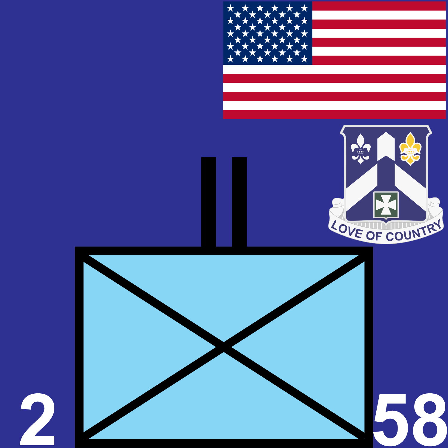 2d Battalion, 58th Infantry Regiment icon